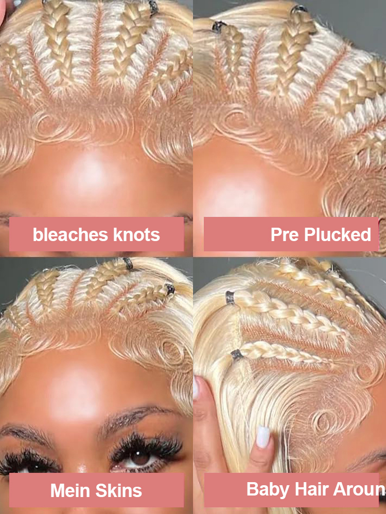 36 40 Inch 613 Honey Blonde Bo - đánh giá và giá 613 Blonde Body Wave Lace Front Wig