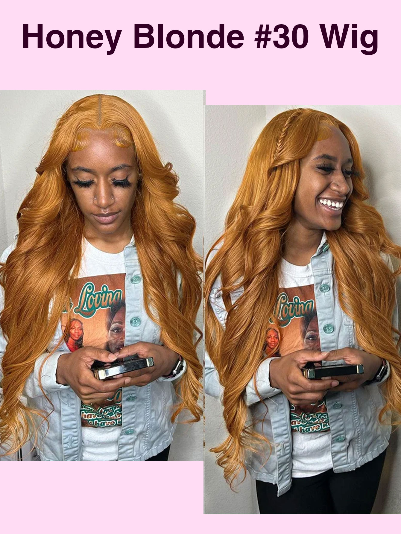 Ginger Blonde 13X6 Lace Front  - đánh giá và giá 613 Blonde Body Wave Lace Front Wig