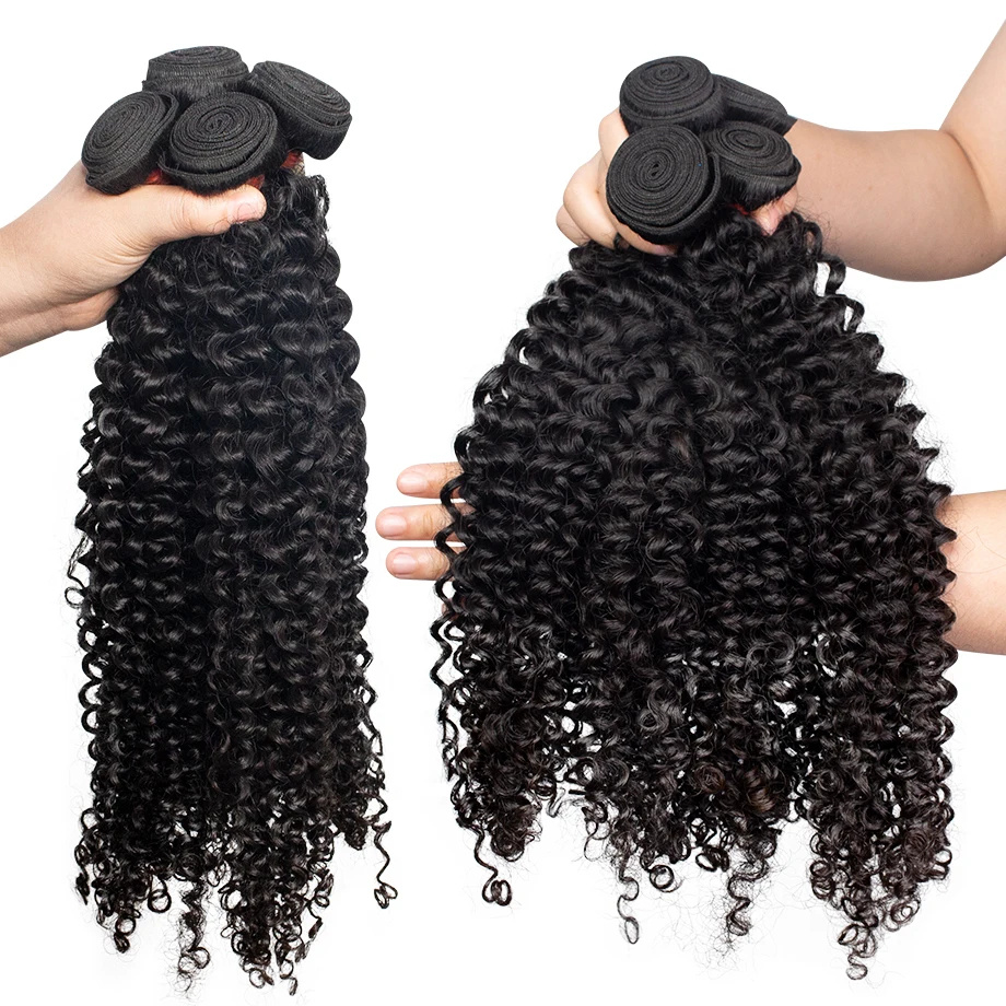Brazilian Virgin Human Hair De - đánh giá và giá Deep Wave 3 Bundles With Closure
