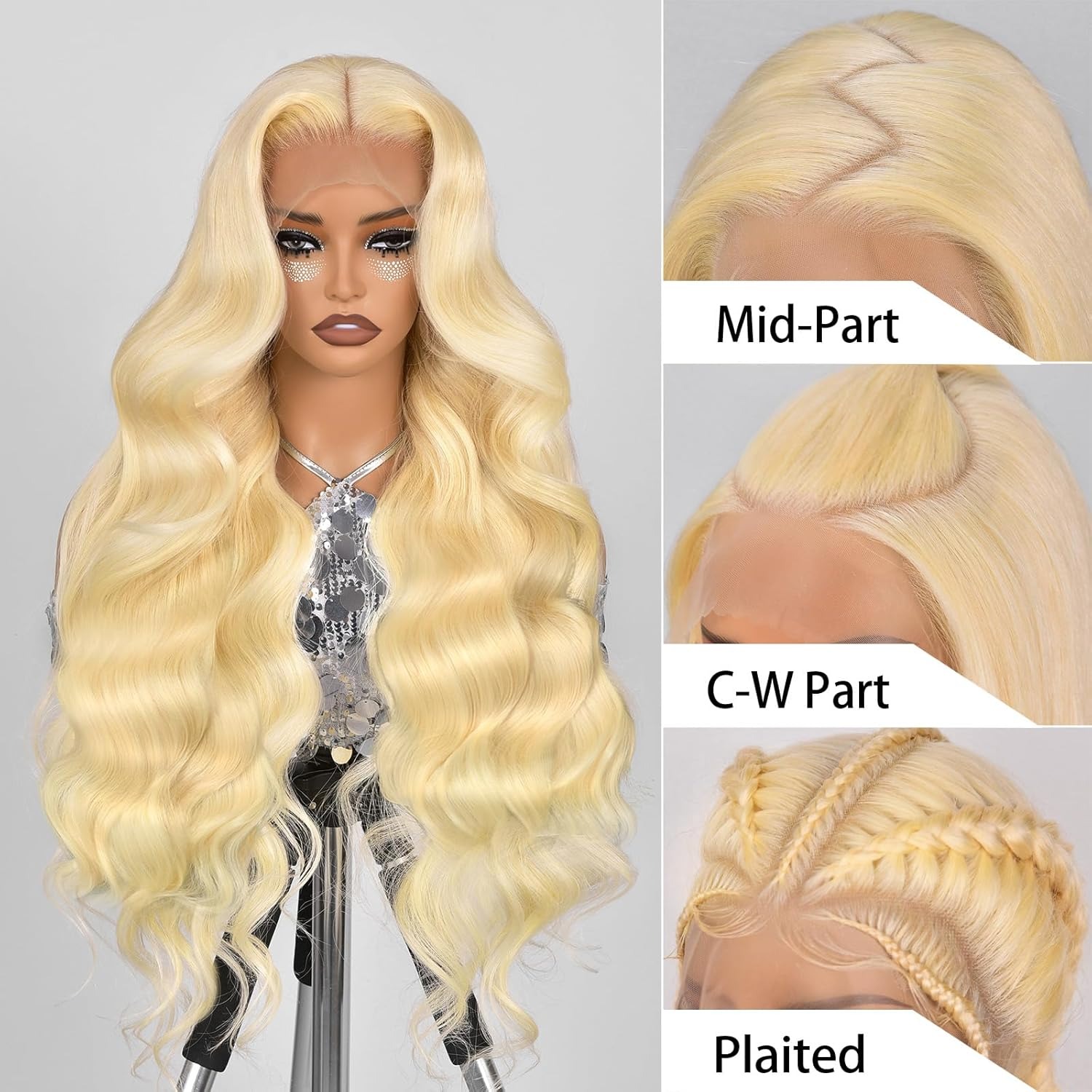 13x4 Lace Front Wig Human Hair - đánh giá và giá 613 Blonde Body Wave Lace Front Wig