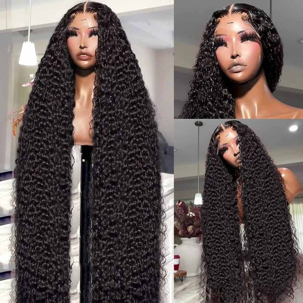 42 Inch Brazilian Virgin Human - đánh giá và giá Lace Front Wigs